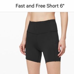 Fast and free lululemon shorts NWT